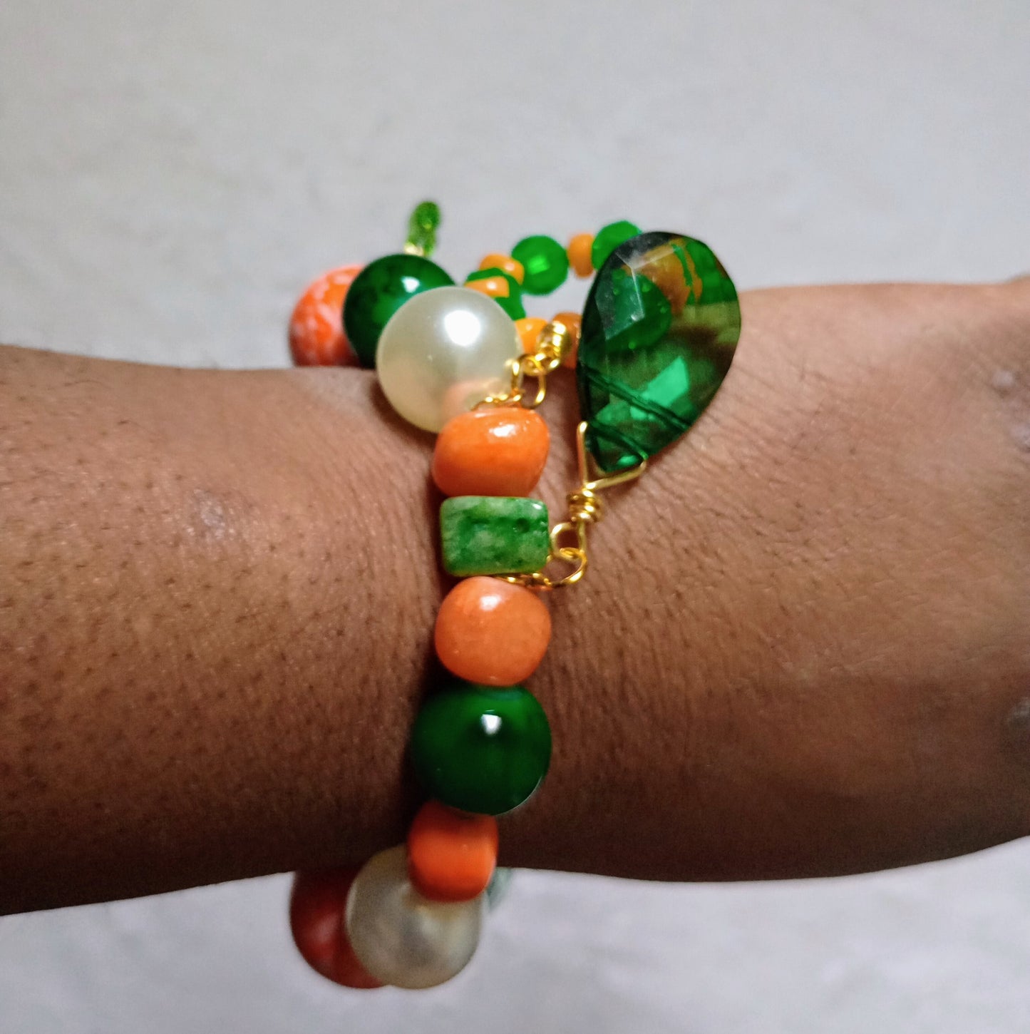 FAMU Inspired Bracelet | Size 7.75 inch Stretchy Bracelets