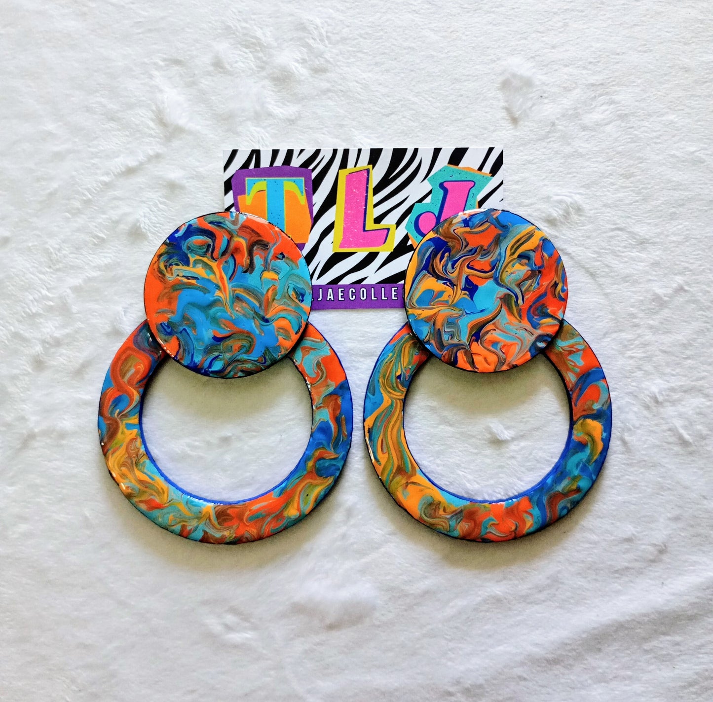 Sunsets At The Beach Door Knockaz Earrings