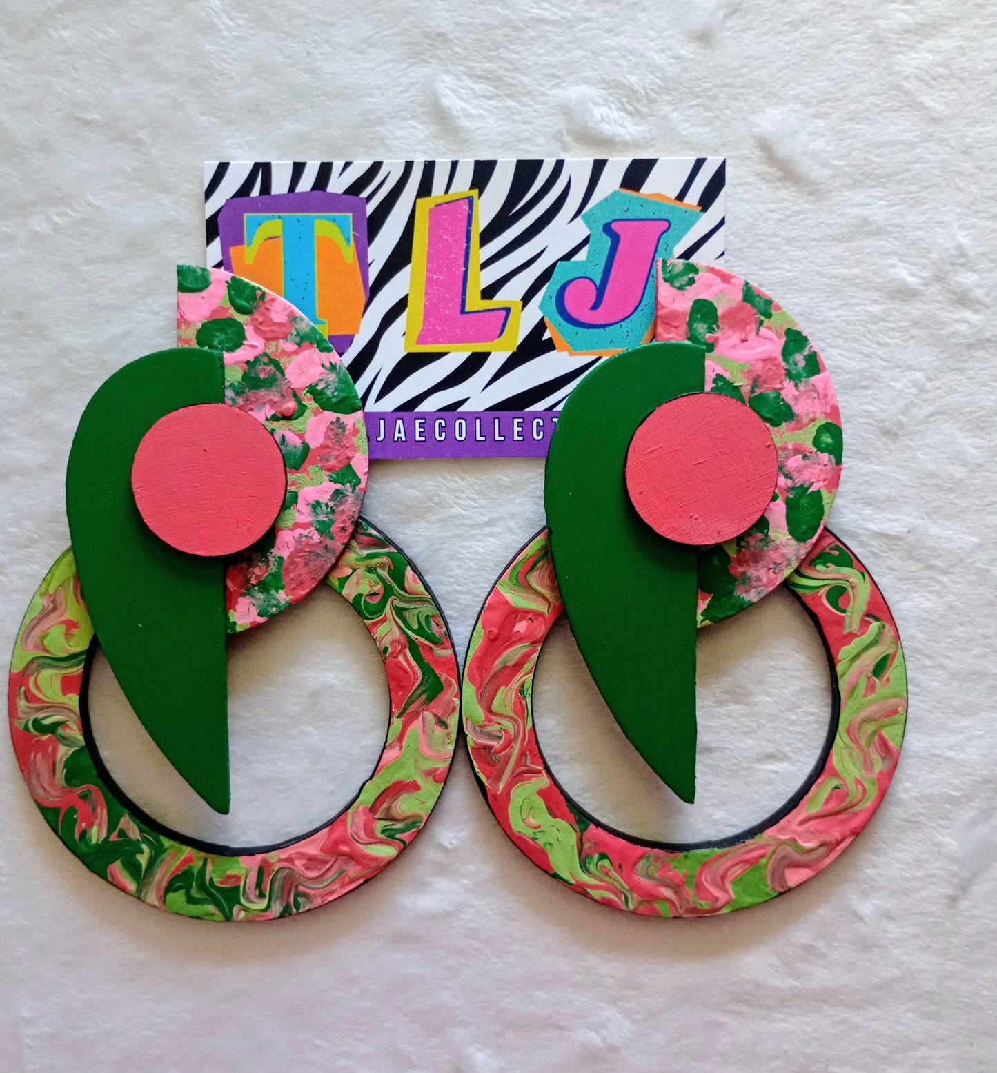 AKA Inspired Door Knockaz Earrings- Matte