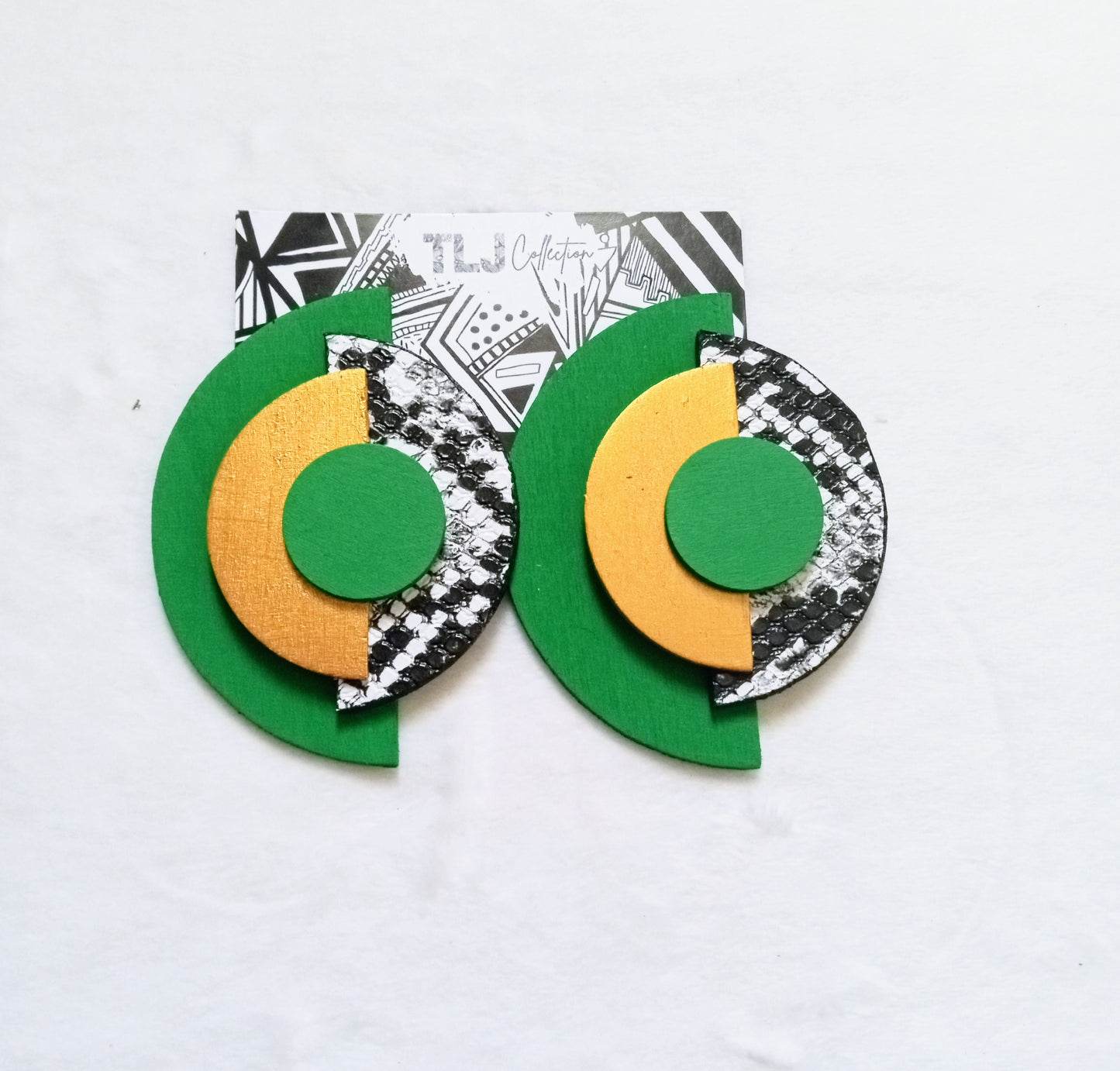 Luxury Art Deco Earrings- Made To Order (MTO)