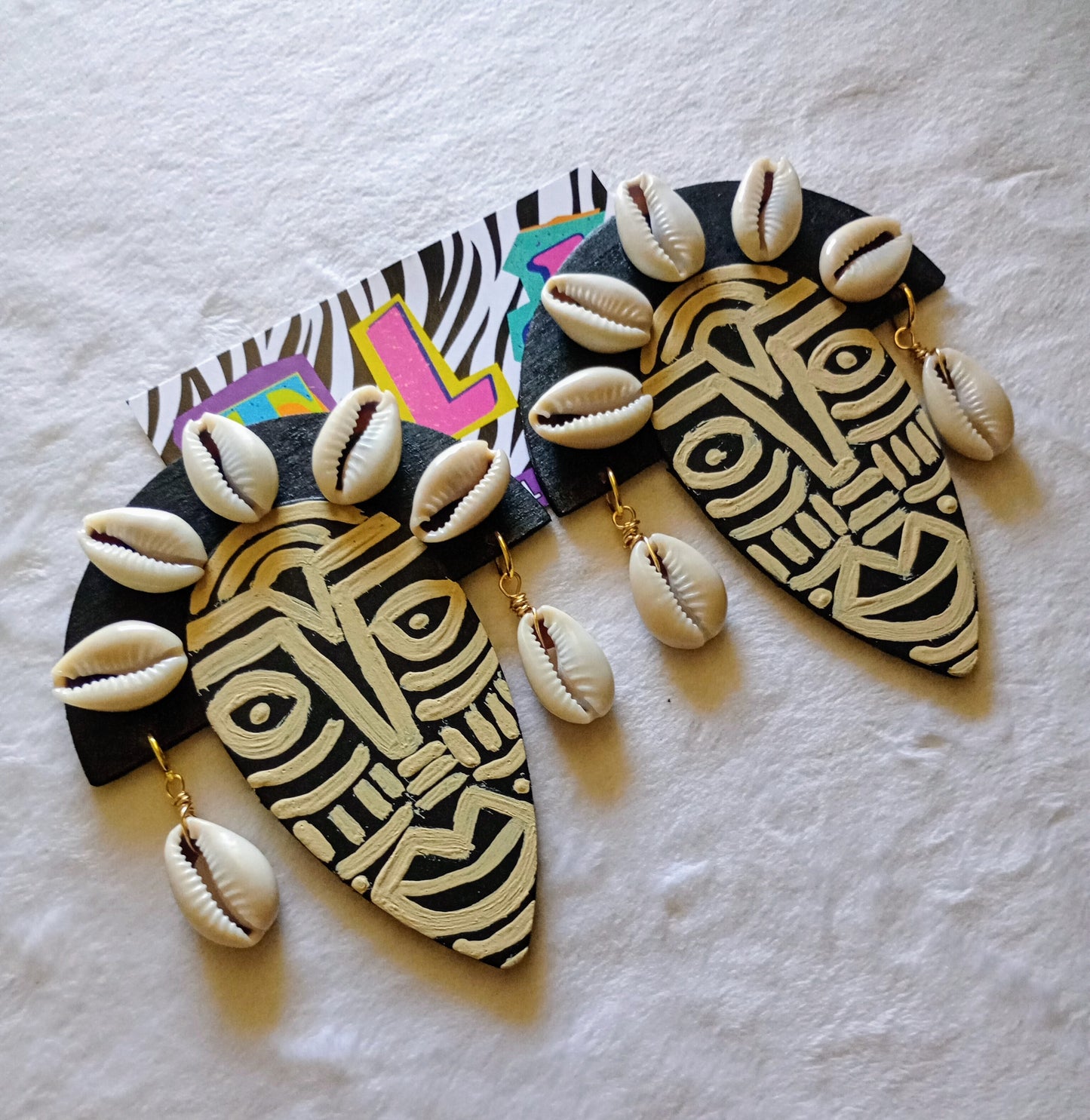 Empress Tribecasso Earrings(MTO)- Matte Finish