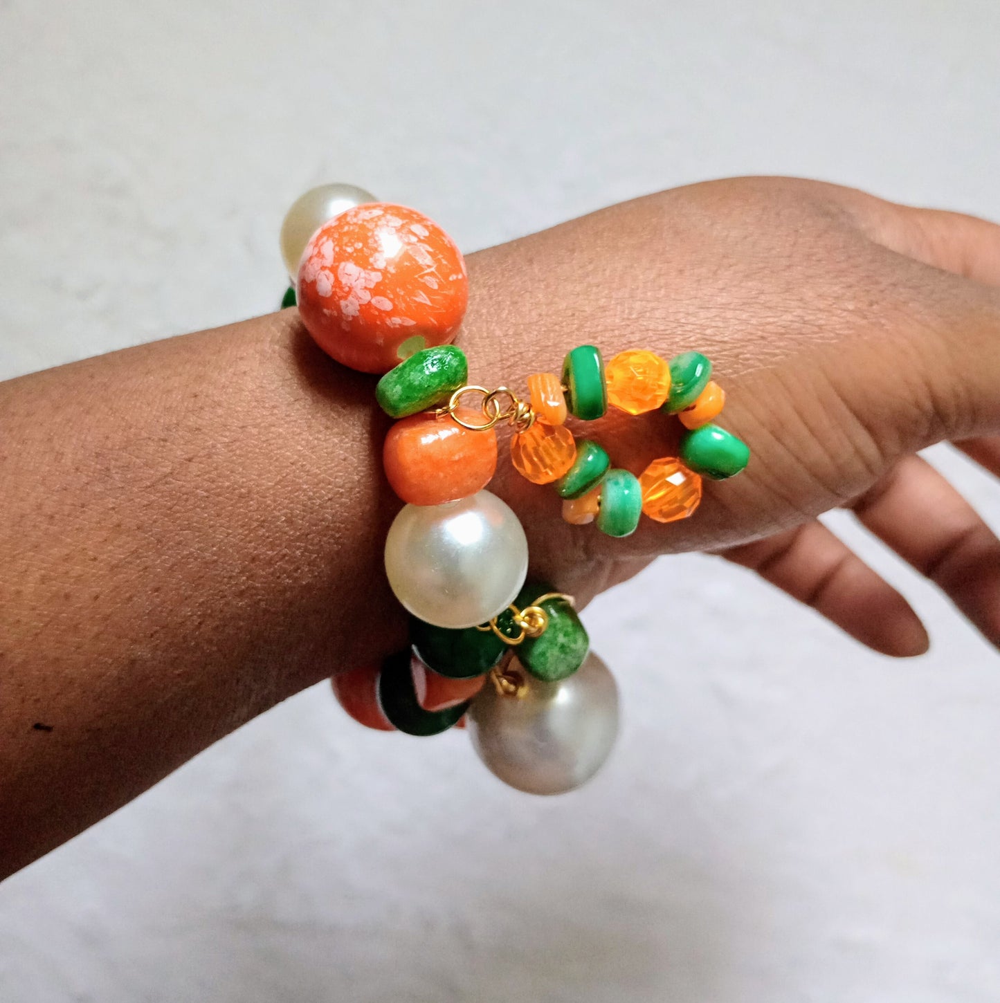 FAMU Inspired Bracelet | Size 7.75 inch Stretchy Bracelets