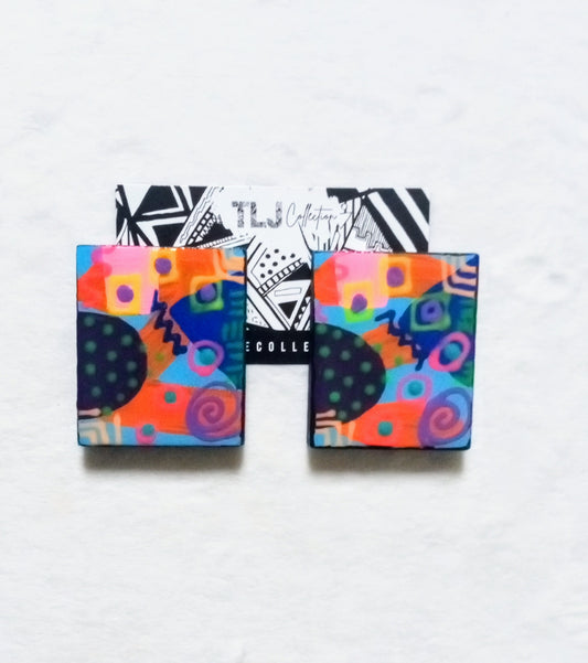 Issa Party Abstract Earrings| 2.25 Inches